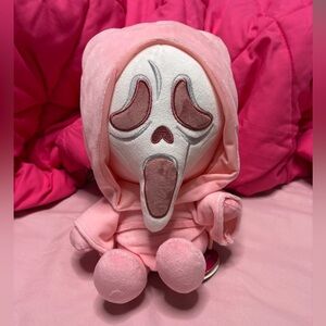 BNWT YOUTOOZ SUPER CUTE PINK GHOSTFACE PLUSH